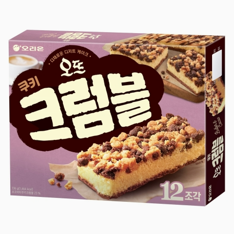 오뜨 크럼블 쿠키 12P 336g
