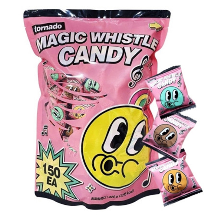 매직 휘슬 캔디 420g (150입)