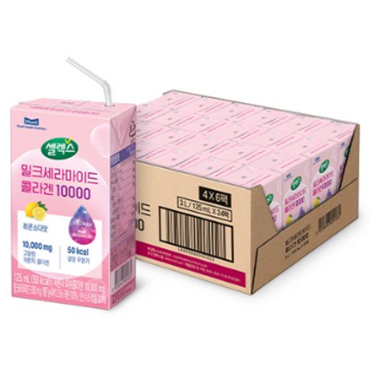 셀렉스 밀크세라마이드 콜라겐 10000. 24팩