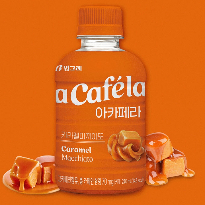 빙그레 아카페라 카라멜마끼아또 240ml x 20병