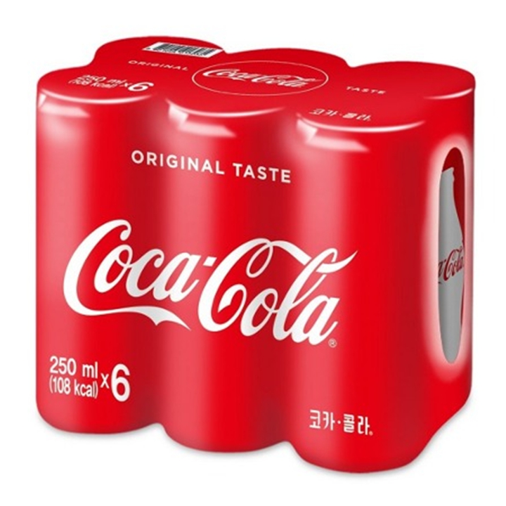 코카콜라 오리지날 250ml x 6캔