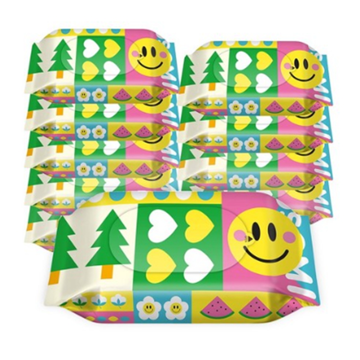 깨끗한나라 보솜이 베이비케어 물티슈 휴대용 10매 x 10봉