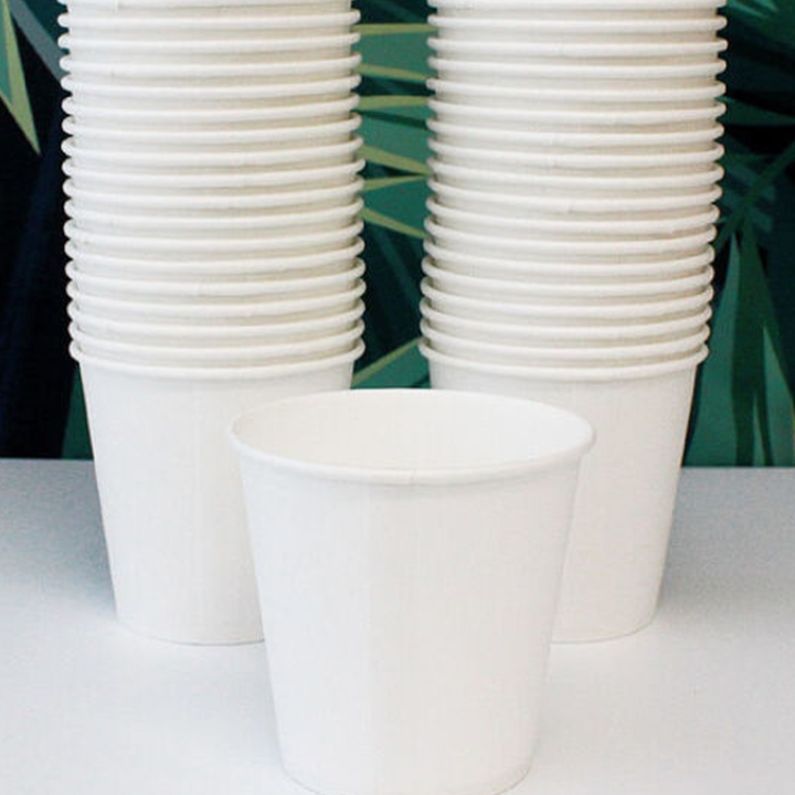 6.5온스 보급형 일회용 종이컵 1,000개(무인쇄,무지)