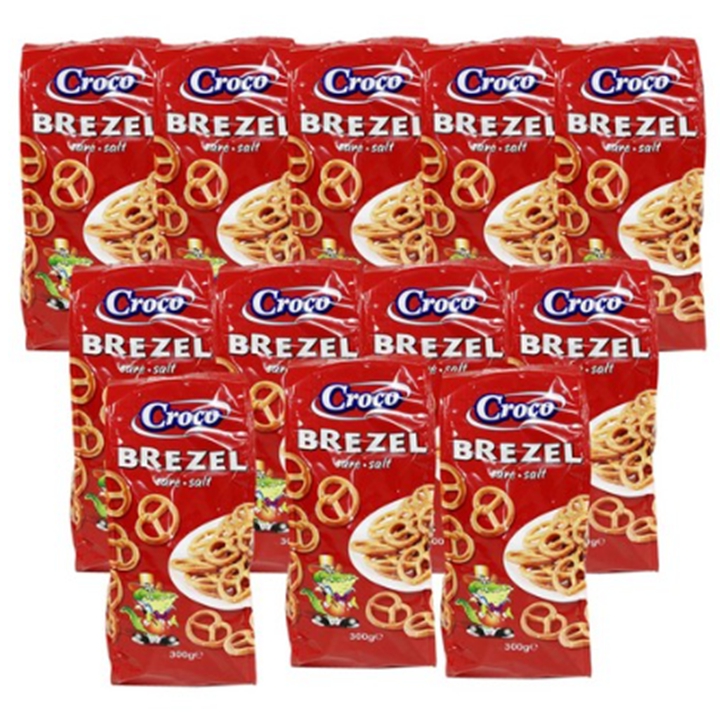 [박스]Croco 코로코 프레첼 300g x 12봉