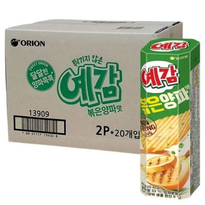 [박스] 오리온 예감 볶은양파 64g x 20개