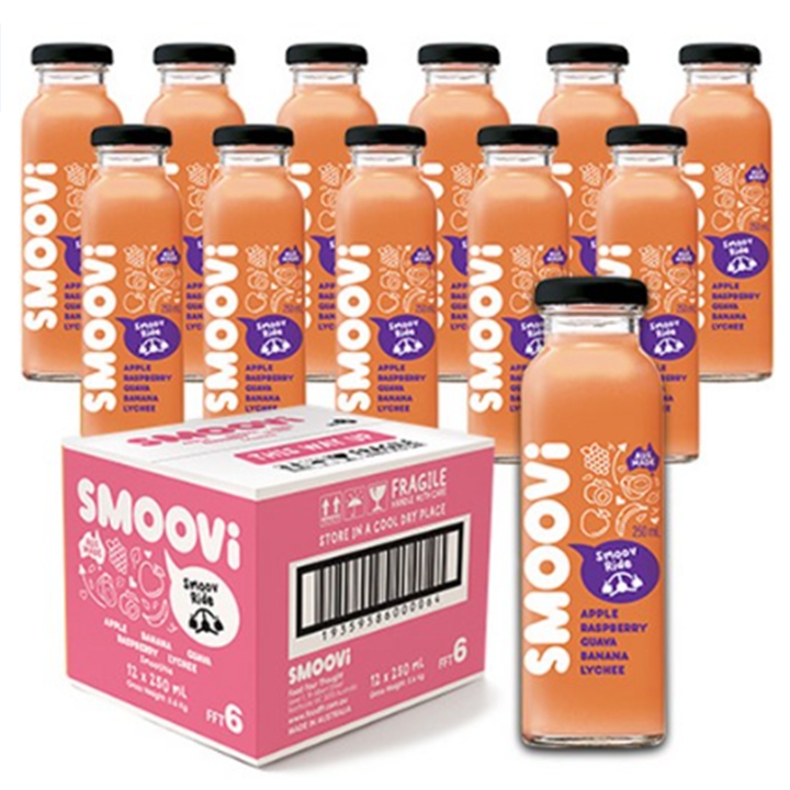 (단종)스무비 핑크 프리미엄 과일주스 250ml x 12병