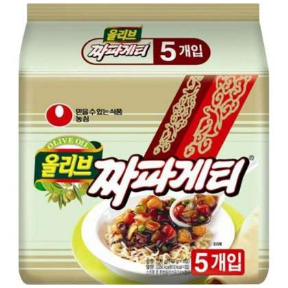 농심 올리브 짜파게티 140g x 5입