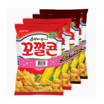 롯데 꼬깔콘 4번들 160g