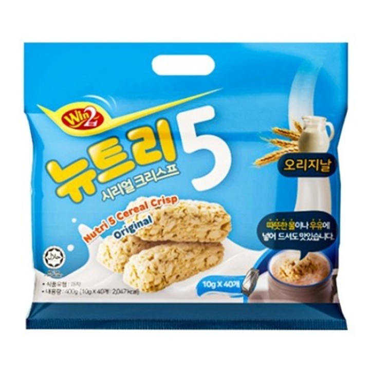 Win2 뉴트리5 시리얼 크리스프 오리지날 400g