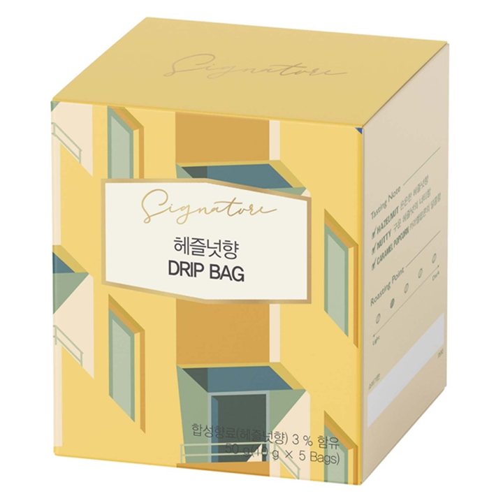 칸타타 헤이즐넛향 드립백 커피 10g x 5T