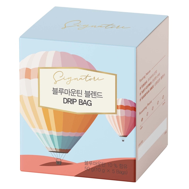 칸타타 블루마운틴 블렌드 드립백 커피 10g x 5T