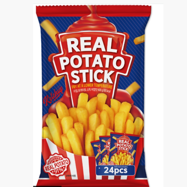 리얼 포테이토스틱 케첩맛 600g (25g x 24봉)