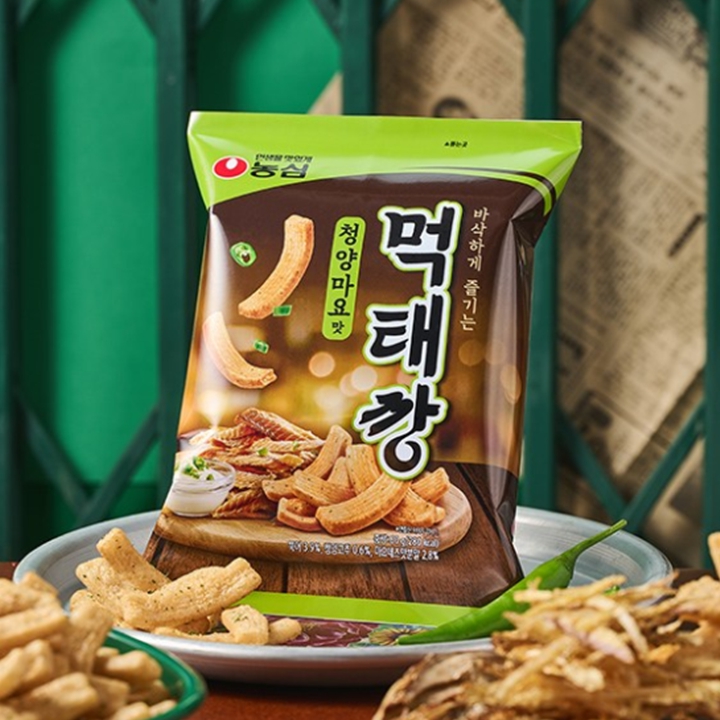 농심 먹태깡 청양마요맛 60g x 2봉