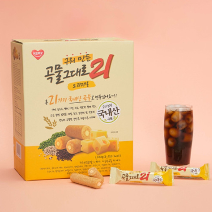 [박스] 구워만든 곡물 그대로 21 오리지널 1kg