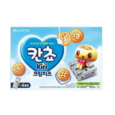 4200 롯데 칸쵸 kiri 크림치즈 196g