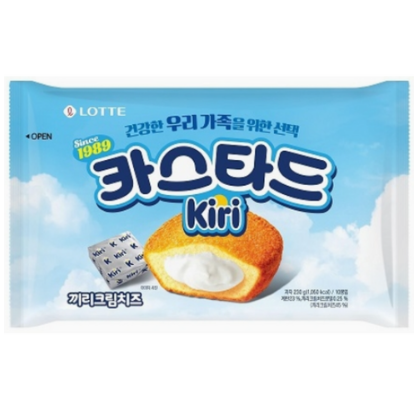 롯데 카스타드 kiri 크림치즈 230g