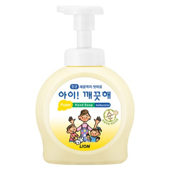 (대용량)아이깨끗해 핸드워시 순 보송보송 파우더향 490ml
