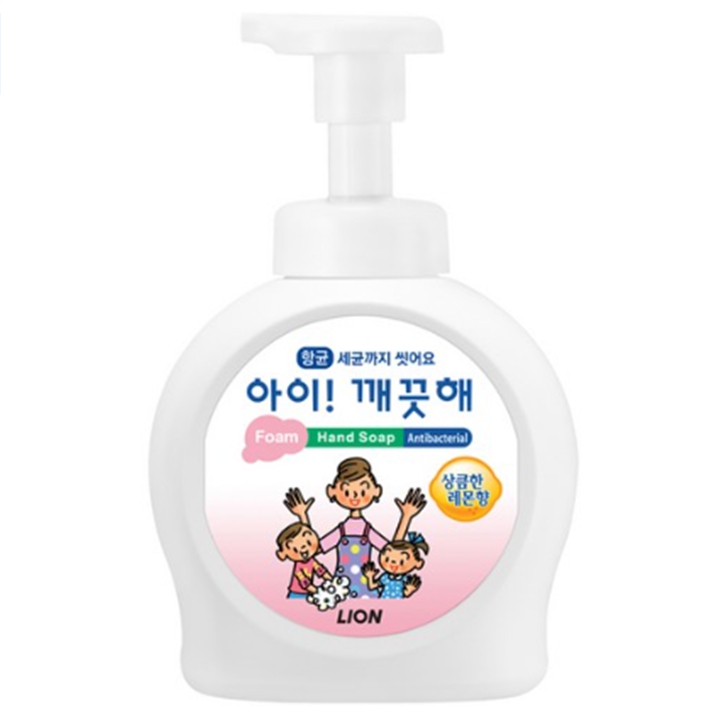 (대용량)아이깨끗해 핸드워시 상큼한 레몬향 490ml