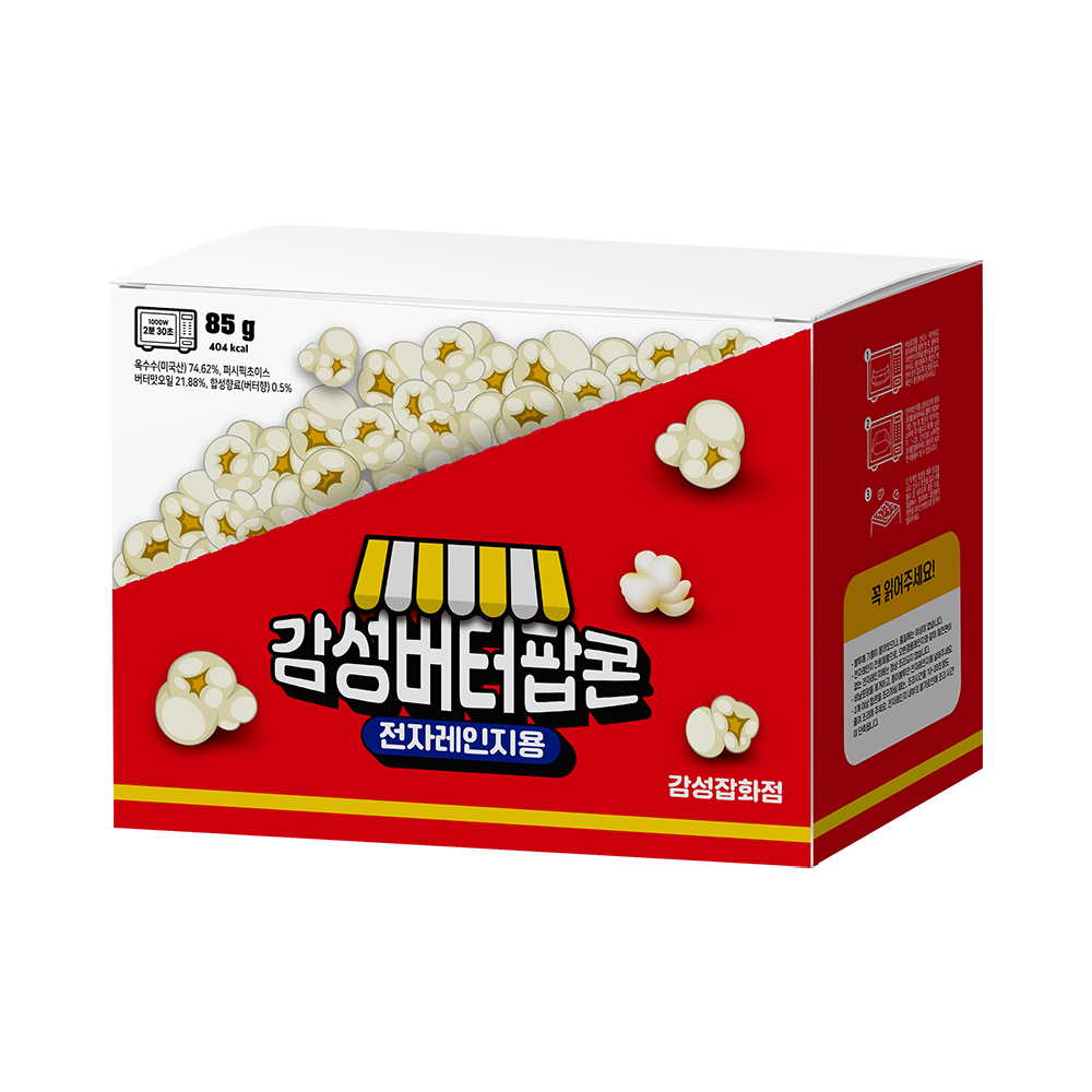 감성커피 감성버터팝콘 85g x 12봉[박스]