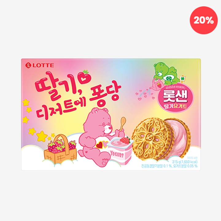 롯데 딸기, 디저트에 퐁당 롯샌 딸기요거트 315g