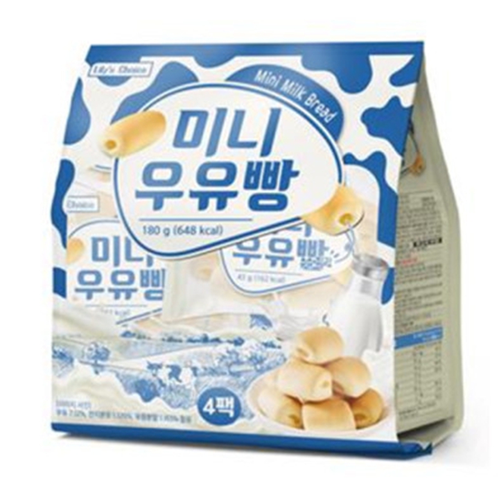 미니 우유빵 180g (미니빵 8개 x 4봉)