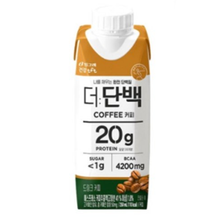빙그레 더 단백 드링크 커피 250ml
