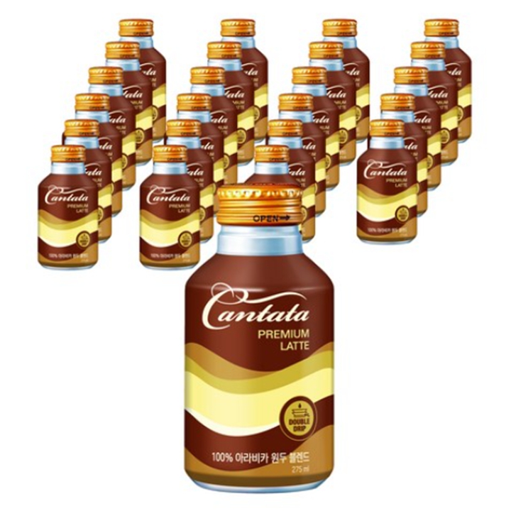 [박스] 칸타타 프리미엄 라떼 275ml x 24캔