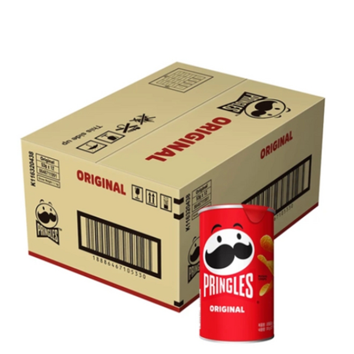 [박스] 미니 프링글스 오리지날 53g x 12개