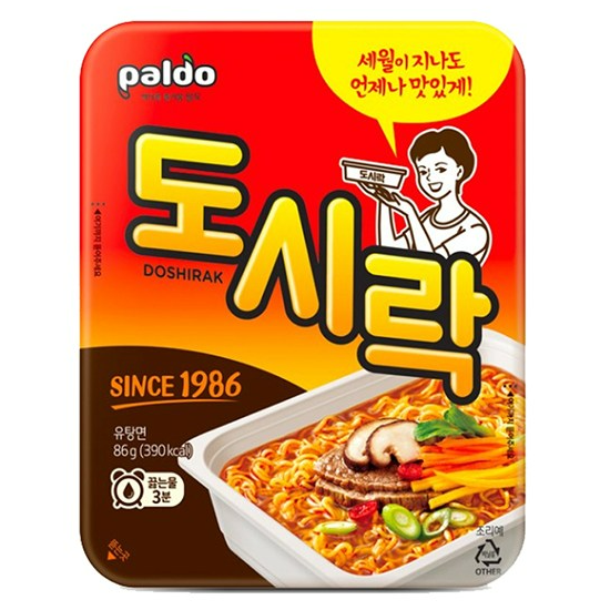 팔도 도시락 컵라면 86g (낱개)