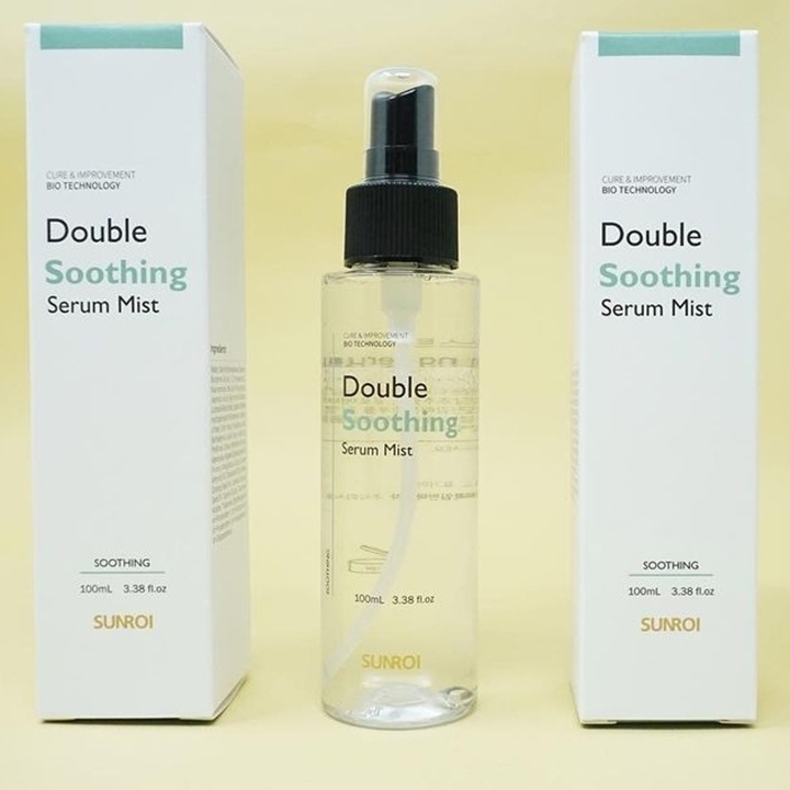 썬로이 더블 수딩 세럼 미스트 100ml, 수분앰플 물광피부