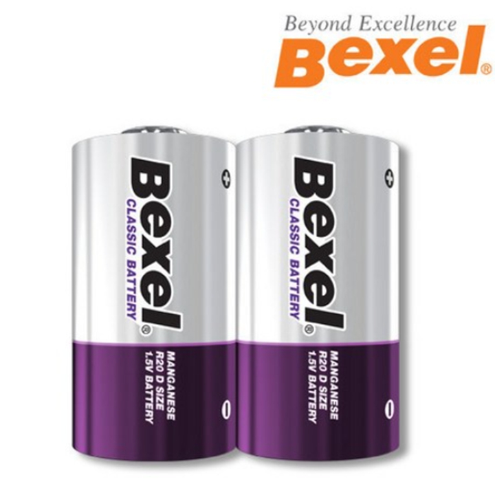 벡셀 건전지 1.5V D형 2개 (대형)
