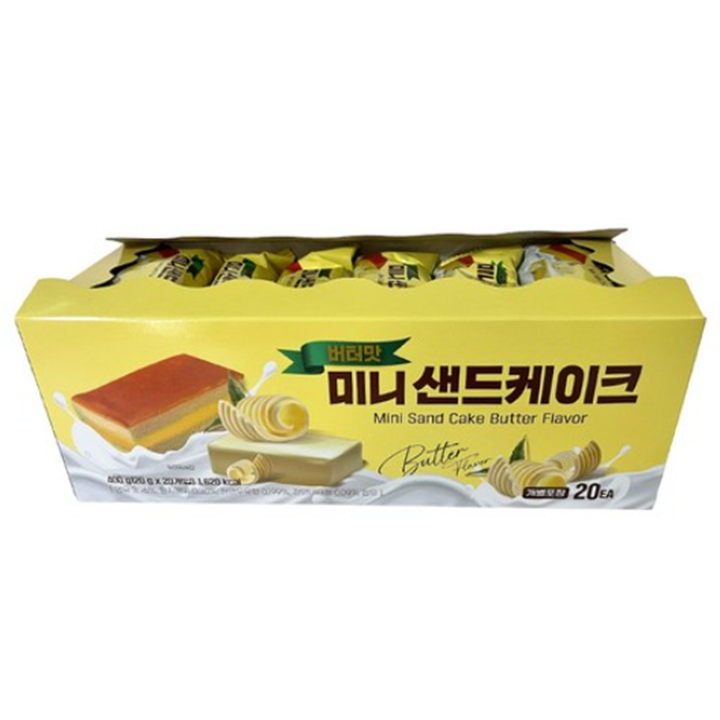노브랜드 버터맛 미니 샌드케이크 20입