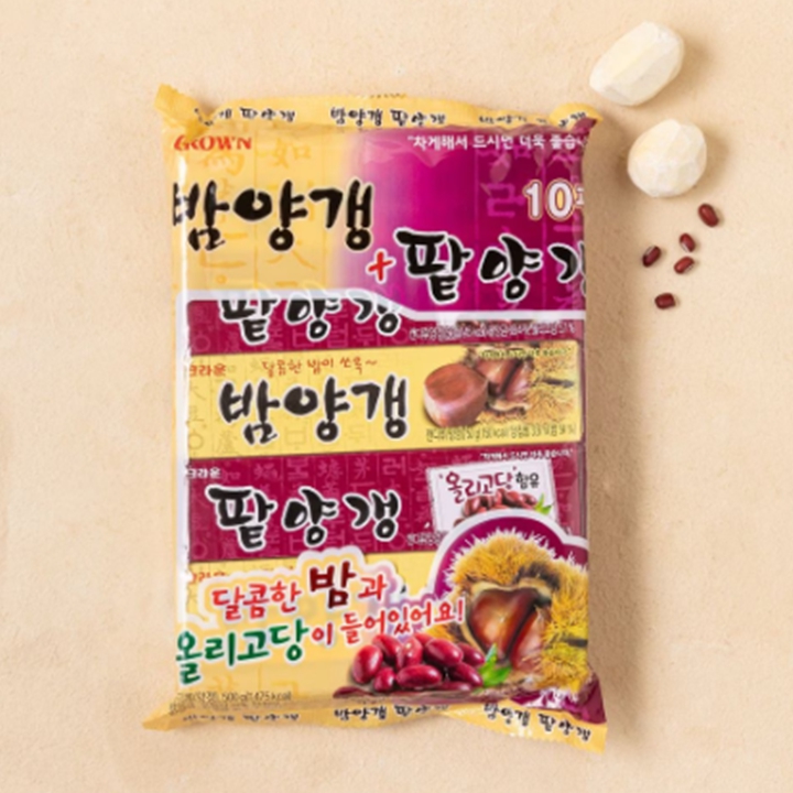 크라운 밤양갱+팥양갱 10개입 