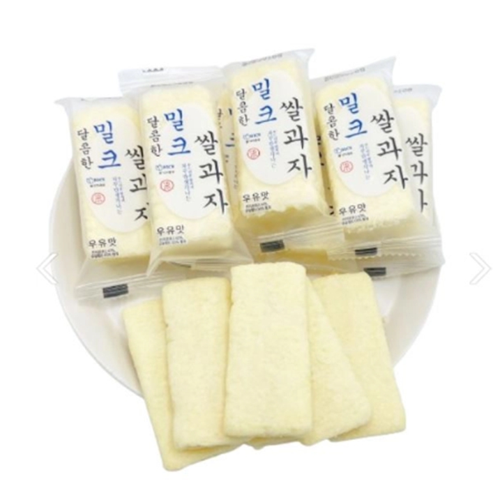 달콤한 밀크 쌀과자 우유맛 240g