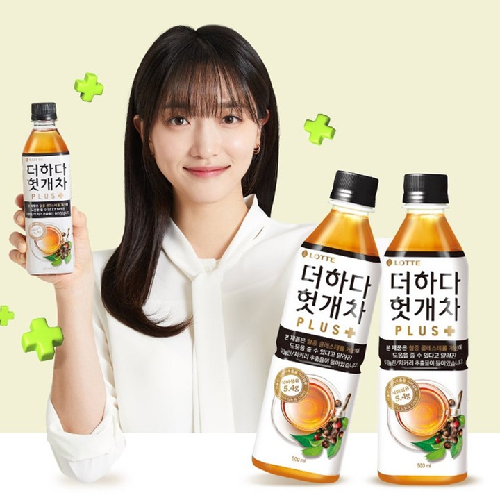 롯데칠성 더하다 헛개차 PLUS 500ml x 6페트