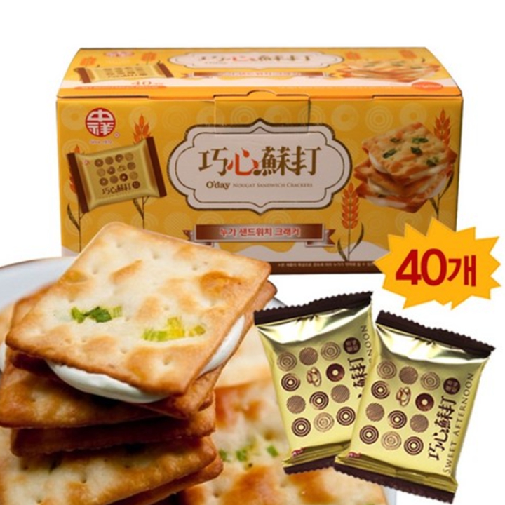 ◈대만과자 누가 샌드위치 크래커 580g(대용량)