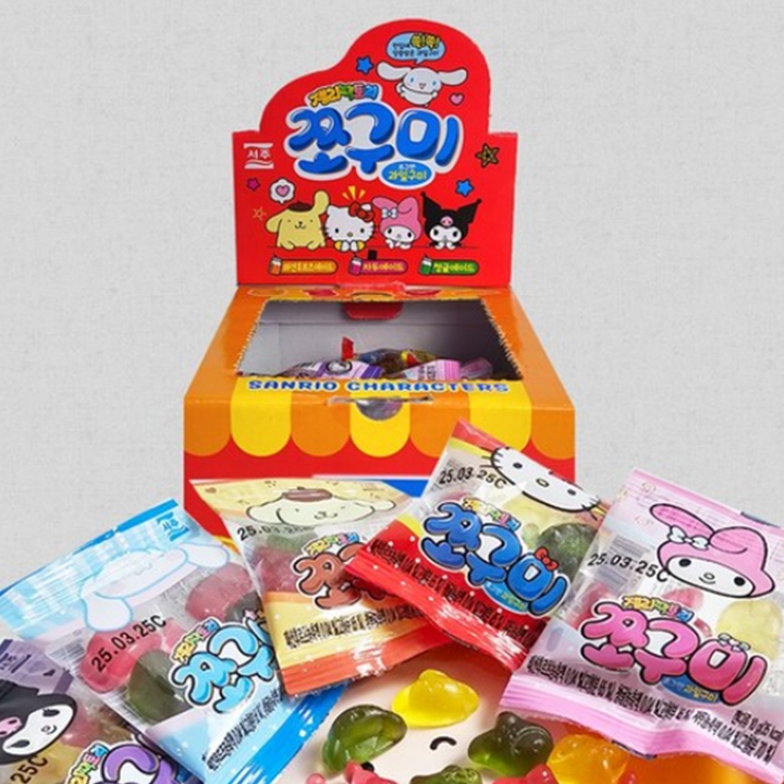 ★서주 산리오 쪼구미 젤리 50개