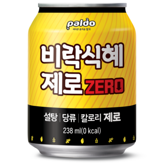 팔도 비락 식혜 제로ZERO 238ml x 6캔 