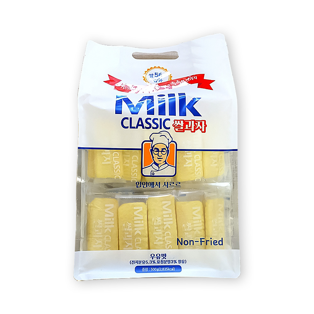★밀크 클래식 쌀과자 500g (대용량)