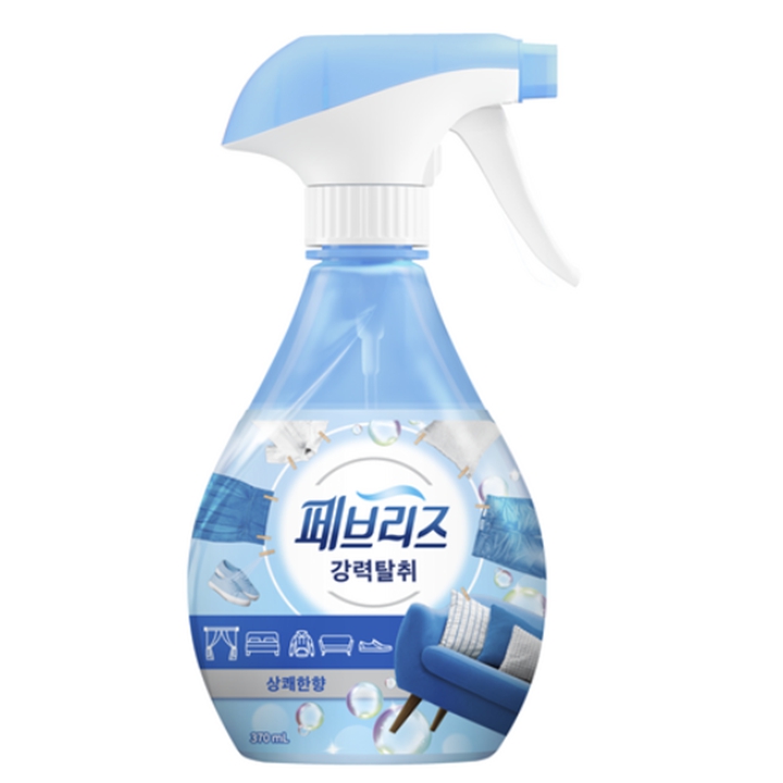 페브리즈 강력탈취 상쾌한향 370ml용기 