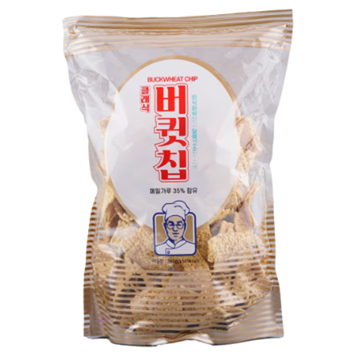 ★클래식 버큇칩 메밀과자 280g 대용량 
