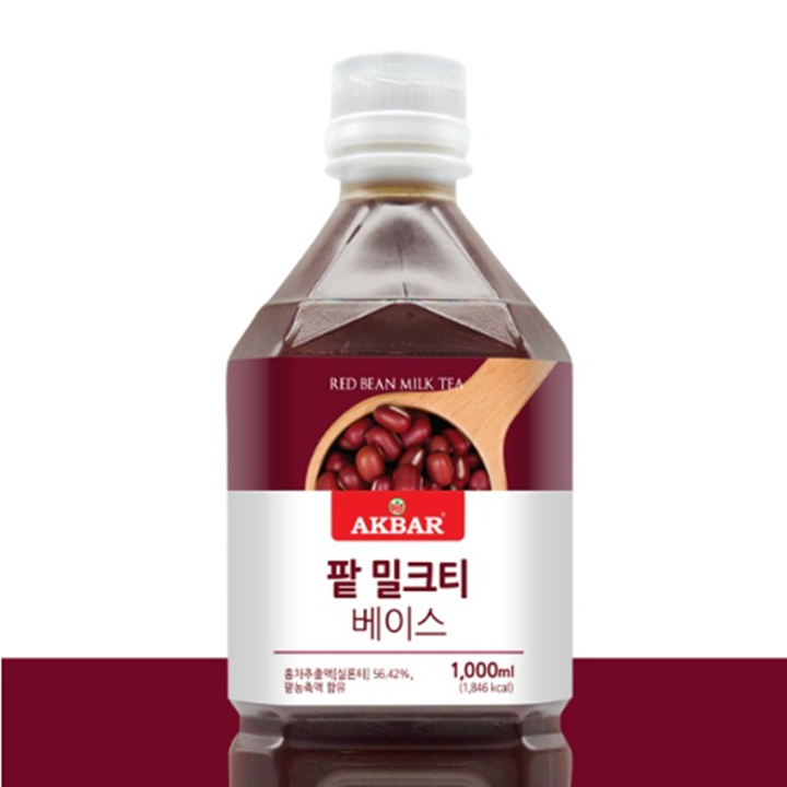 아크바 팥 밀크티 베이스 1,000ml