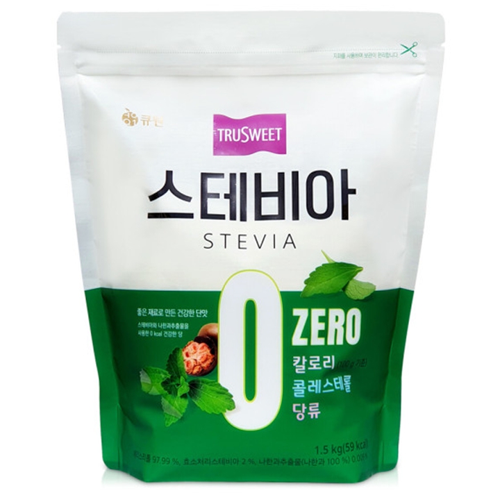 ◈큐원 트루스위트 스테비아 1.5kg