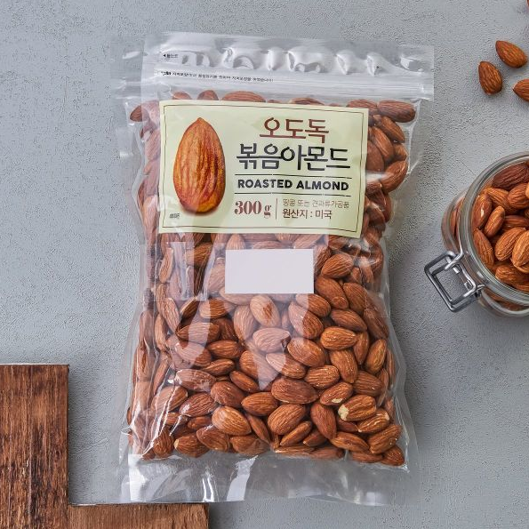 오도독 볶음아몬드 300g x 2봉 기획