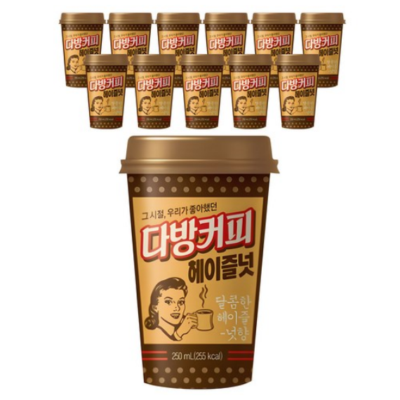 동원 다방커피 헤이즐넛 12컵
