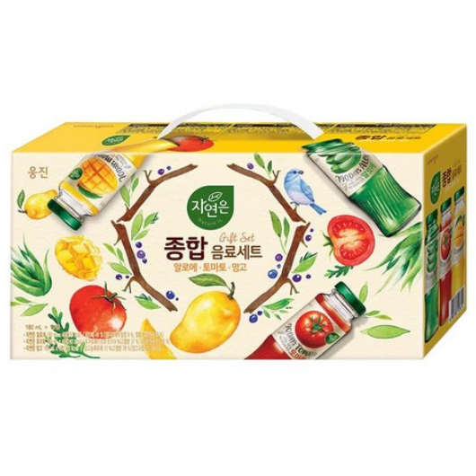 (특별할인)웅진 자연은 종합음료 180ml x 12병(알토망) 