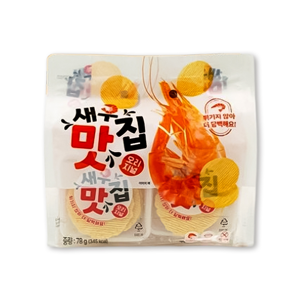 새우 맛집 3mm 슬림 스낵 78g
