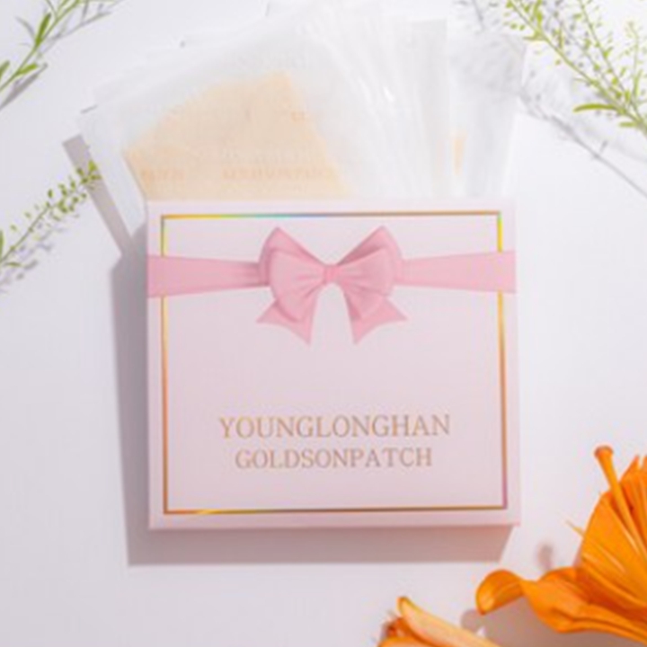 ★(PINK) 영롱한 골드손 마스크패치 얼굴전용패치 7pcs