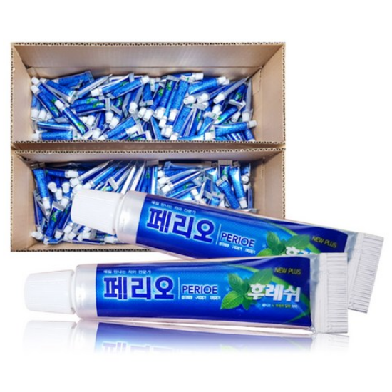 페리오 튜브형 일회용치약 5g x 1000개