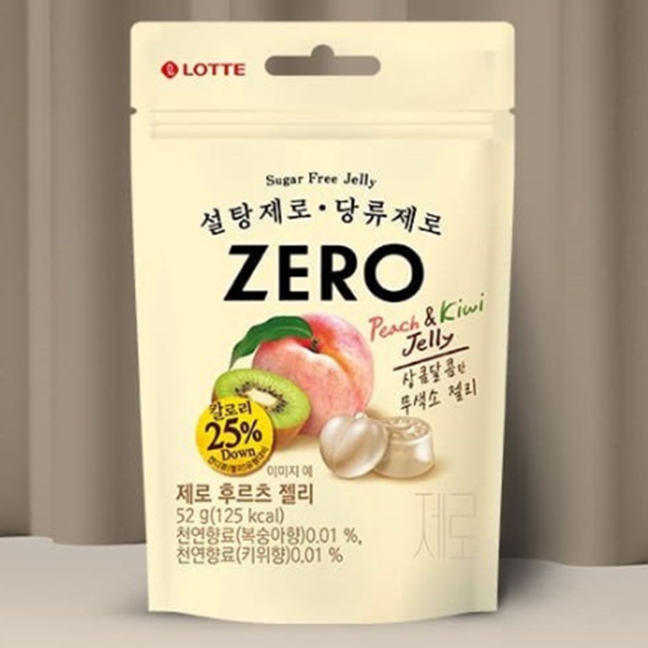 1500 롯데 ZERO 제로 후르츠 젤리 52g x 8봉 